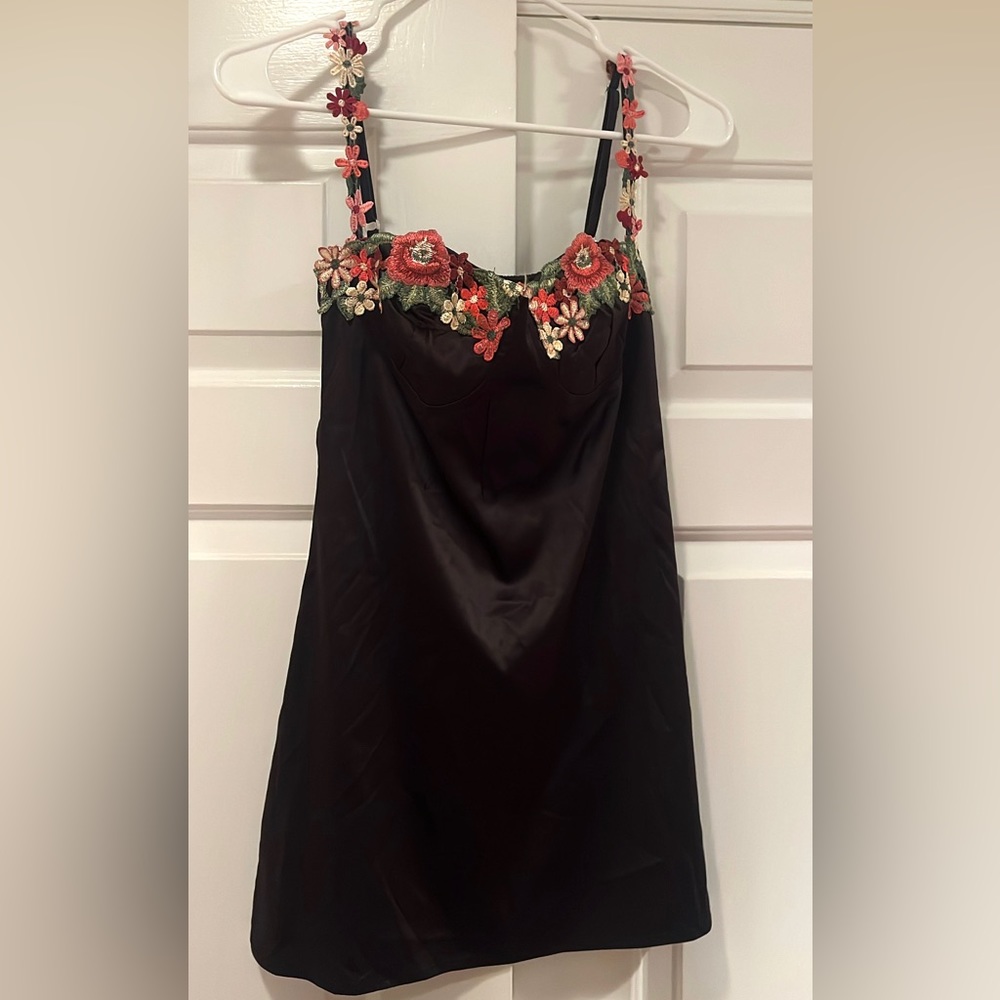 Floral mini dress